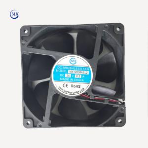 Wholesale 4.72 Inch Axial 24v Dc Motor Brushless 120mm Case Fan Low Noise 120 X 120 X 38mm from china suppliers