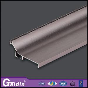 Wholesale aluminum extrude modern CNC kitchen cabinet shower door handle profiles from china suppliers