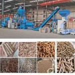 600-800kg/H Wood Pellet Production Line Biomass Pellet Making Machine Flat Die