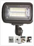 90° Beam Angle Mini LED Flood Lights , Slip Fitter Mount 30W LED Wall Pack Light