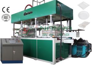 Wholesale Disposable Fast Food Container / Paper Thermoforming Plate Making Machine 7000Pcs / H from china suppliers