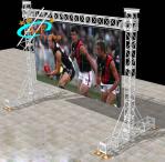 Alu LED Display Truss Support Truss Display For Special Events