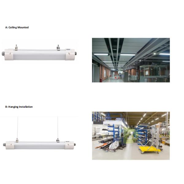 IP65 Led Tri-Proof Light Emergency Led Tube Light Explosion Proof Led Light Fixture Waterproof Led Light