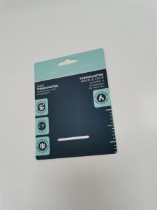 Wholesale Hard Clamshell Paper Blister Packaging Card Hot Stamping With Folding Edge from china suppliers