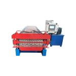 Gi 1000mm Width 4kw Roof Sheet Rolling Machine