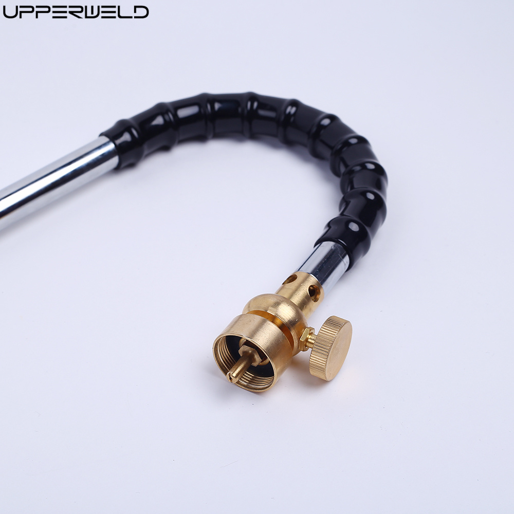 Controlled Burning Self-igniting Weed Torch Propane Burner with Flame Control Valve
