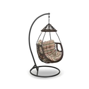 Wholesale Width 800mm Depth 840mmRattan Hanging Egg Chair Indoor With New Design from china suppliers