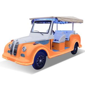Wholesale 2024 NEW STYLE Classic Car 60v100ah 4KW Battery Powered Old Retro Golf Cart Buggy from china suppliers