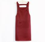 Overall Paint Industrial Cotton Apron Customized Logo Light Brown Tooling Anti