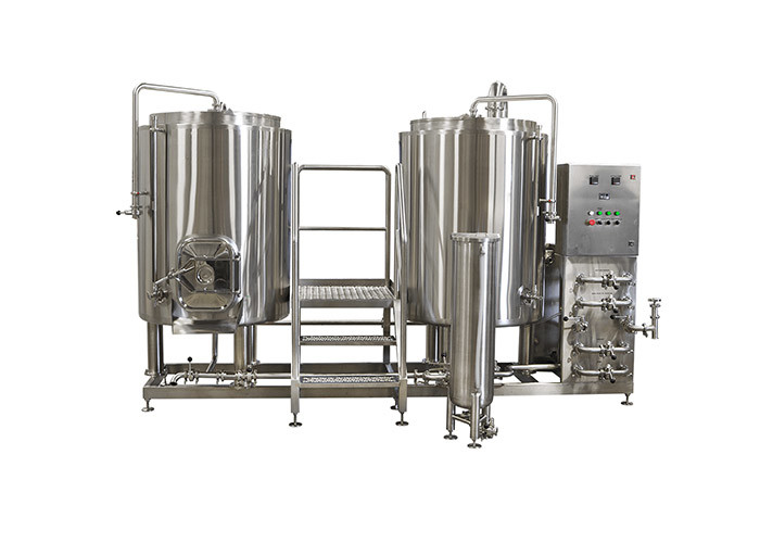 Semi Auto Control Pilot Brewing Equipment 100L Electric Heating For Pub / Hotel