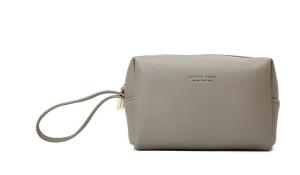 Wholesale Promotional Fashion Cosmetic Bag PU Leather Material Made With Handle from china suppliers