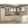 Buy cheap Luxury Primery Solid Wood Kitchen Cabinets In L Shape And With Tall Cabinet from wholesalers