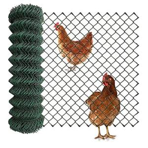 Wholesale Valla de cadena recubierta de vinilo 8 ft Sport PVC Coated Chain Link Mesh Rolls Cyclone Fence Price from china suppliers