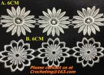 Handmade Crochet Flowers DIY Clothing accessories Cotton material Colorful