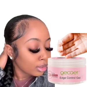 Wholesale Herbal Ingredient Custom Hair Styling Products Strong Holding Gel Edge Control for Women from china suppliers