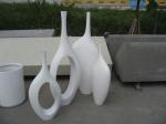 Modern Fiberglass Garden Planters For Indoor And Outdoor Trees Flower Pot
