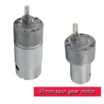 37mm Metal DC Motor Gearbox High Torque , 12 Volt 24v RS 380 / RS 555 DC Motor