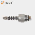 6 holes Dental Fiber Optic Handpiece With Four Water Spray Dental High Speed