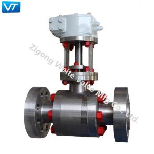 Wholesale Soft Sealing High Pressure Ball Valve PEEK Seated Class 2500 Ball Valve Stainless Steel from china suppliers