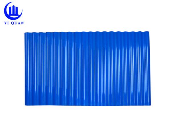 High Tensile Strength Pvc Roof Tiles Raw Material Plastic Width 1130mm 930mm