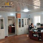 Light Steel Sandwich Panel Container House Temporary Site Office Construction