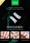 Salon Beauty False Eagle Month Nail Tips French Acrylic Extra Long Half Cover