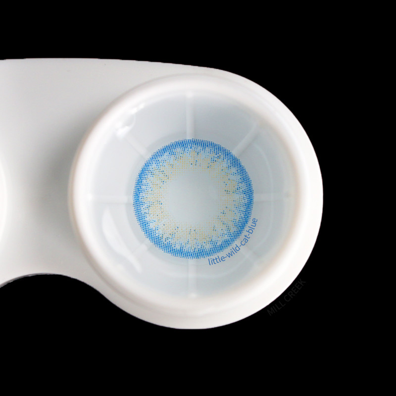 Oem Natural Wildcat Brown Contact Lens For Dark Eyes