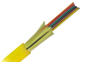 Wholesale yellow jacket 12core Indoor Distribution fiber optical cable with 0.9mm Cable from china suppliers