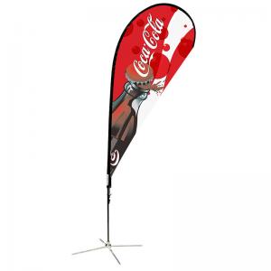Wholesale Custom Logo Printing Teardrop Banners , 9.5 Feet 2.5m Flags Banners Signs from china suppliers