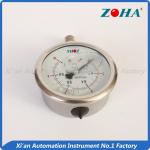 Rolled Type 100mpa Pressure Gauge / Stainless Steel Oil Filled Pressure Gauge