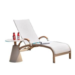 Wholesale Aluminum Beach Lounge Chairs For Courtyard Balcony / Villa Swimming Pool from china suppliers