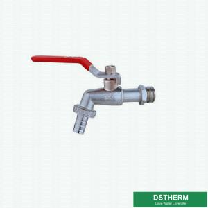 Wholesale Customized Brand Middle Weight With Chrome Plated Brass Ball Bibcock Brass Tap from china suppliers