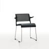 Buy cheap sled frame mesh training chair from wholesalers