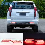 LED Car Tail Light Rear Bumper Brake Light Reflector For Mitsubishi Pajero Sport