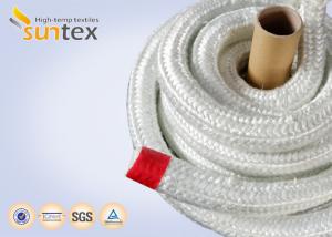Wholesale Heat Insulation 550C Fiberglass Rope Gasket For Industrial Furnace Fireplaces from china suppliers