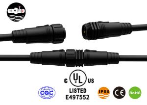Wholesale Nylon PA66 8 Pin 250V M19 IP67 Waterproof Connector For LED Light from china suppliers