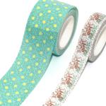 Waterproof Acrylic Adhesive Masking Christmas Glitter Washi Tape