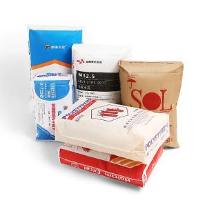 Wholesale Grease Resistant PP Valve Bags 25KG 40KG 50KG Construction Material Bags ISO9001 from china suppliers