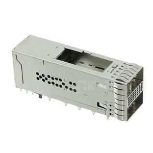 Wholesale 2299940-4 ZQSFP+ Cage Assembly 2 x 1 Port With Integrated Connector 25 Gb/s Thermally Enhanced from china suppliers