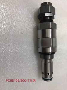 Wholesale PC200-7 Excavator Spare Parts , Self - Operated Hydraulic Pressure Relief Valve from china suppliers
