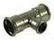Female Connection Stainless Steel Equal Tee DVGW Standard Plumbing Type