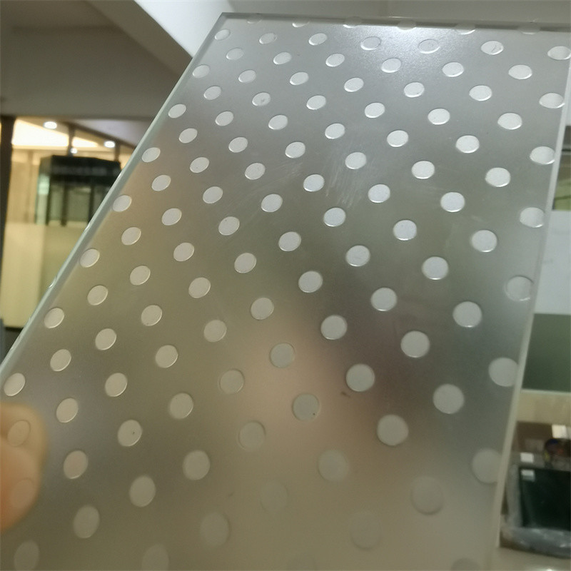 Multi-layer Laminted Tougthen Glass Slip Resistance Flooring Plank Road
