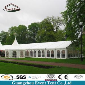 Wholesale Luxury Large White Wedding Tent , Waterproof Outside Canopy Tent from china suppliers