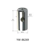 Ceiling Mounted Nickel Surface Treatment 12mm Dia Hanging Hardware YW86268