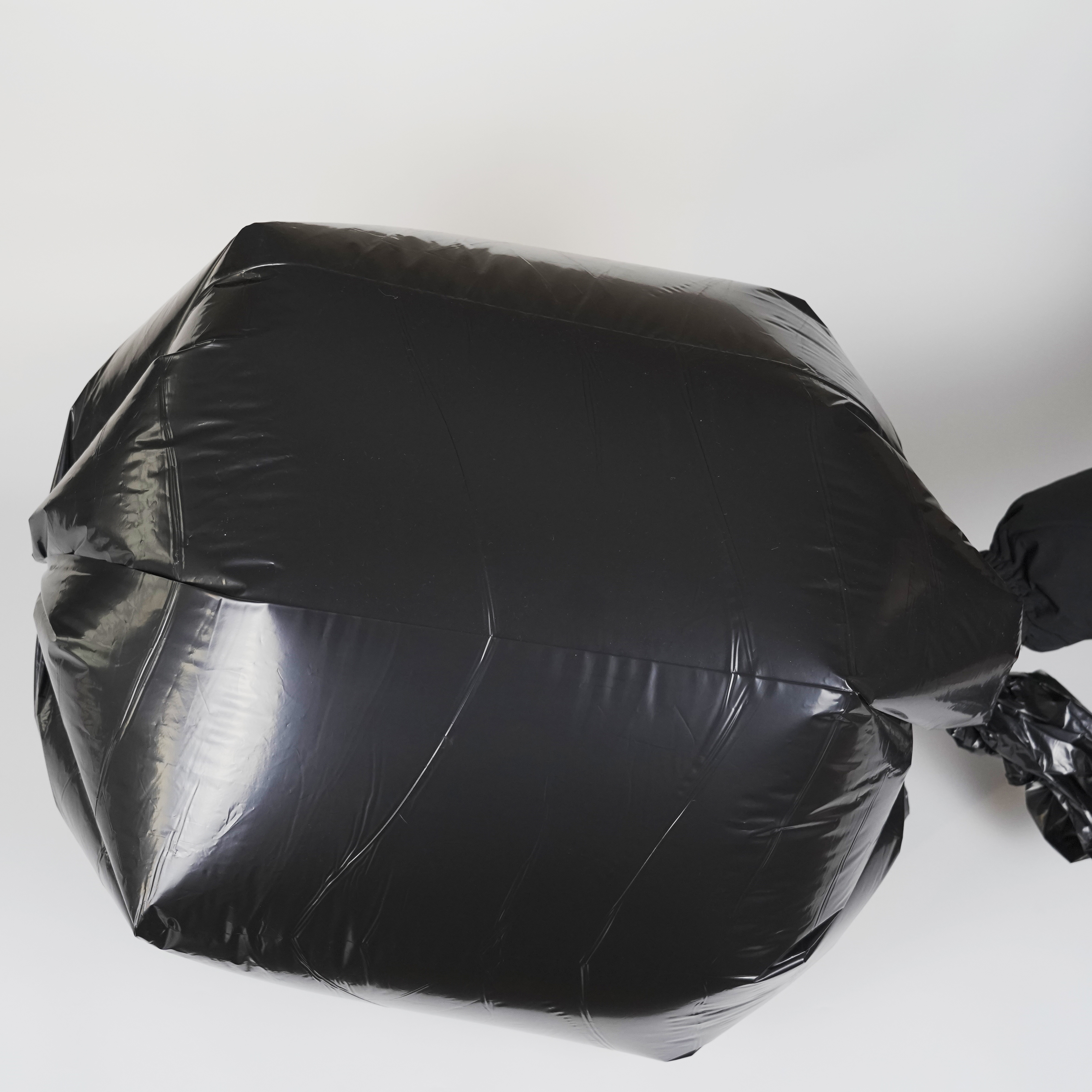 Drawstring Closure Medium Large Trash Bags for Sealing Handle HDPE/LDPE/LLDPE Material