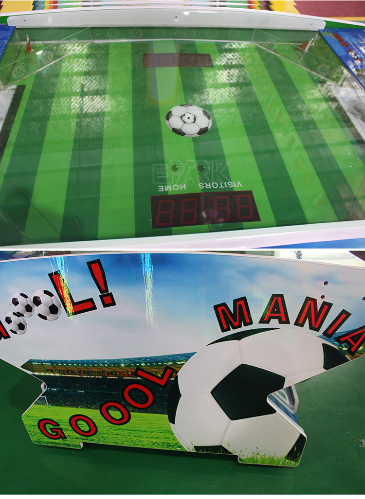Goal Mania Amusement Park Coin Operated Machine Indoor Amusement Game Machine