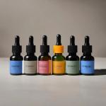 Travel Friendly Amber Essential Oil Bottle With Plastic Dropper Head And Glass