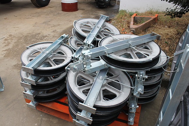 Single Aluminum Bundled Conductor Pulley 5kN TYSHD-120X30