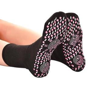 Wholesale Anti Fatigue Shiatsu Foot Massager Magnetic Socks Breathable Self Heating Weight 40g from china suppliers