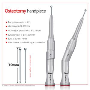 Wholesale Dental Surgical Angled Handpiece 20 Degree Bone Collecting Sinus Lifting ENT Lumbar Surgery Osteotomy Handpiece from china suppliers